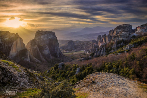 Meteora_Sunset