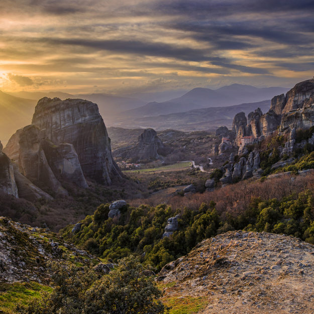 Meteora_Sunset